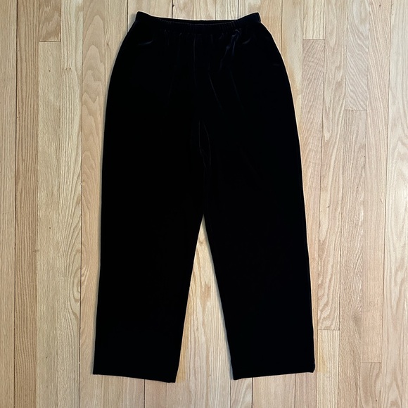 Chicos Black Soft Pants, Size 1 Short - Picture 1 of 5
